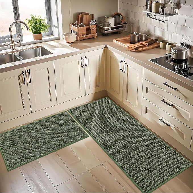 BEQHAUSE Kitchen Runner Rugs 24"x72", Kitchen Mats - Image 8