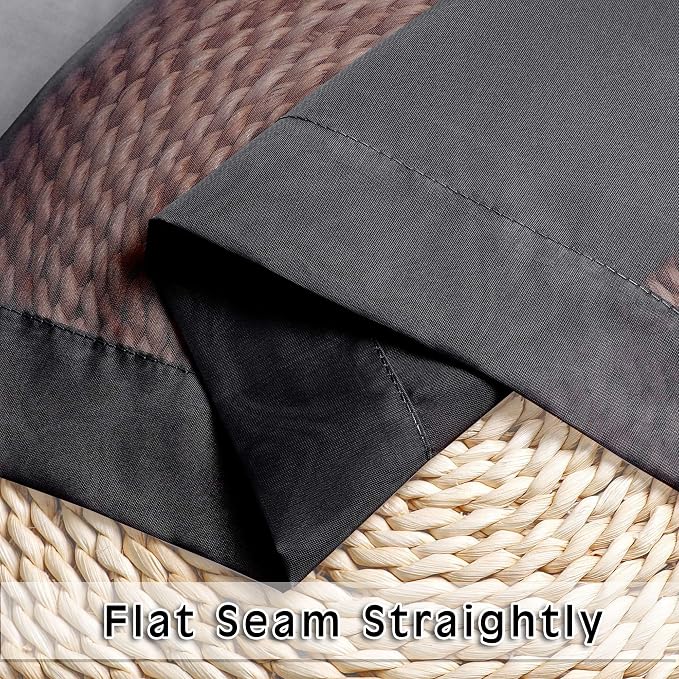 2 Panels Black Valance - Image 5