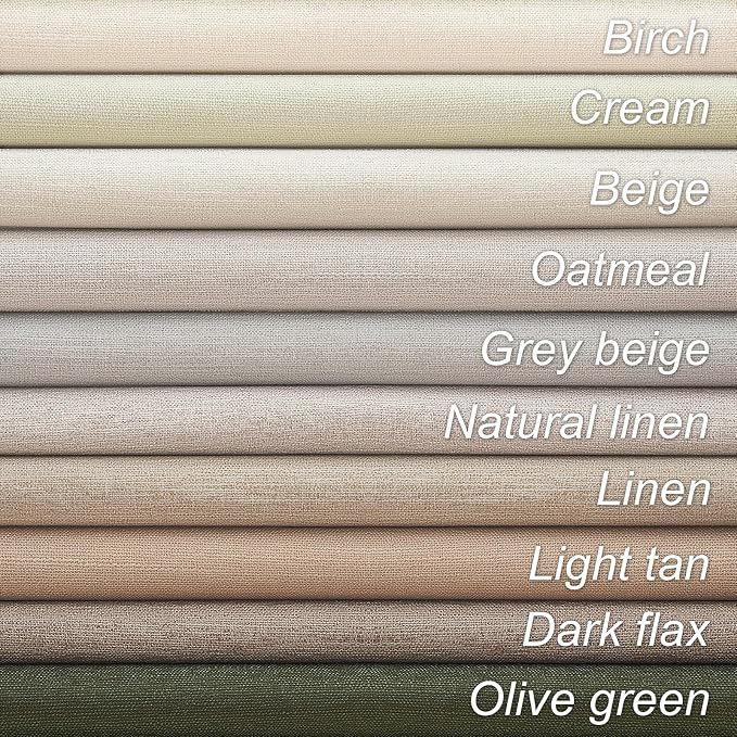 Topfinel Kitchen Curtains 54 Inch Length Linen Blackout Curtains - Image 6