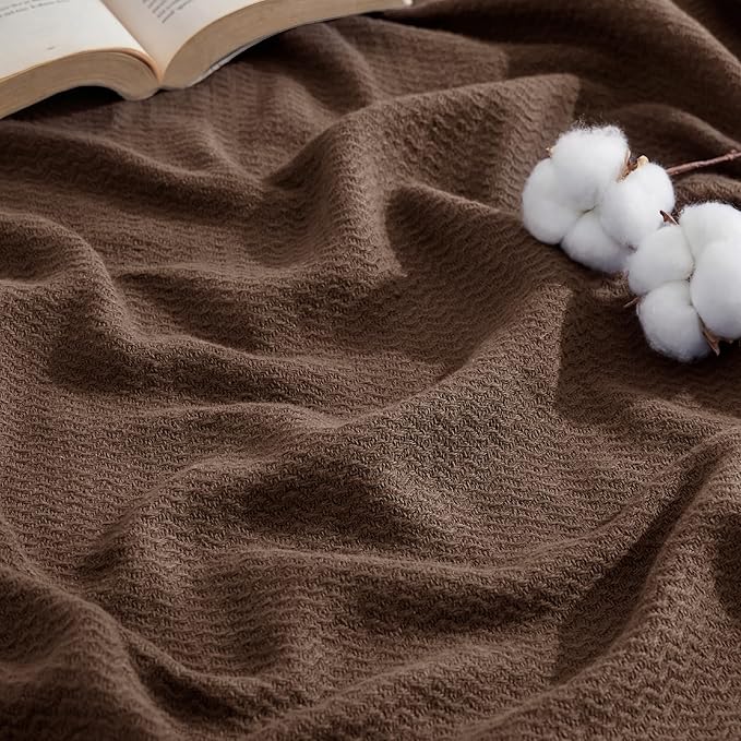 Bedsure GentleSoft 100% Cotton Blanket King Size by Unknown