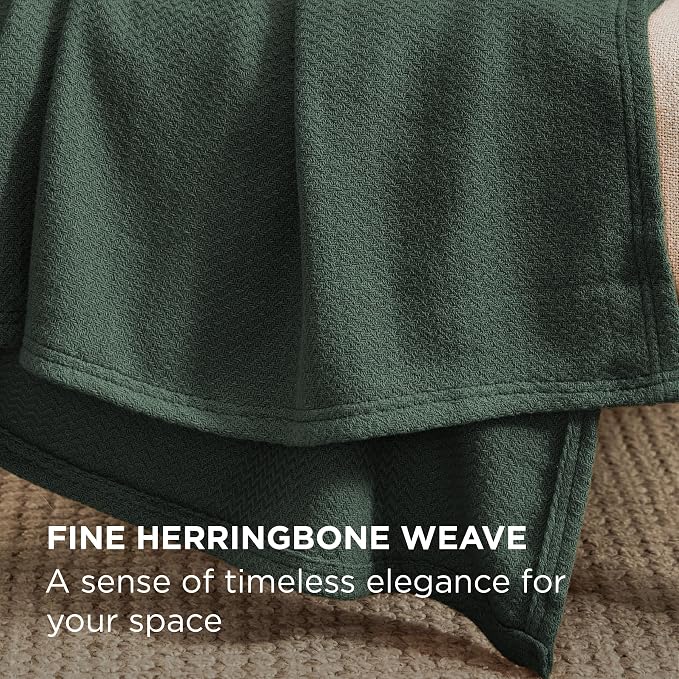 Bedsure GentleSoft 100% Cotton Blanket King Size - Image 3